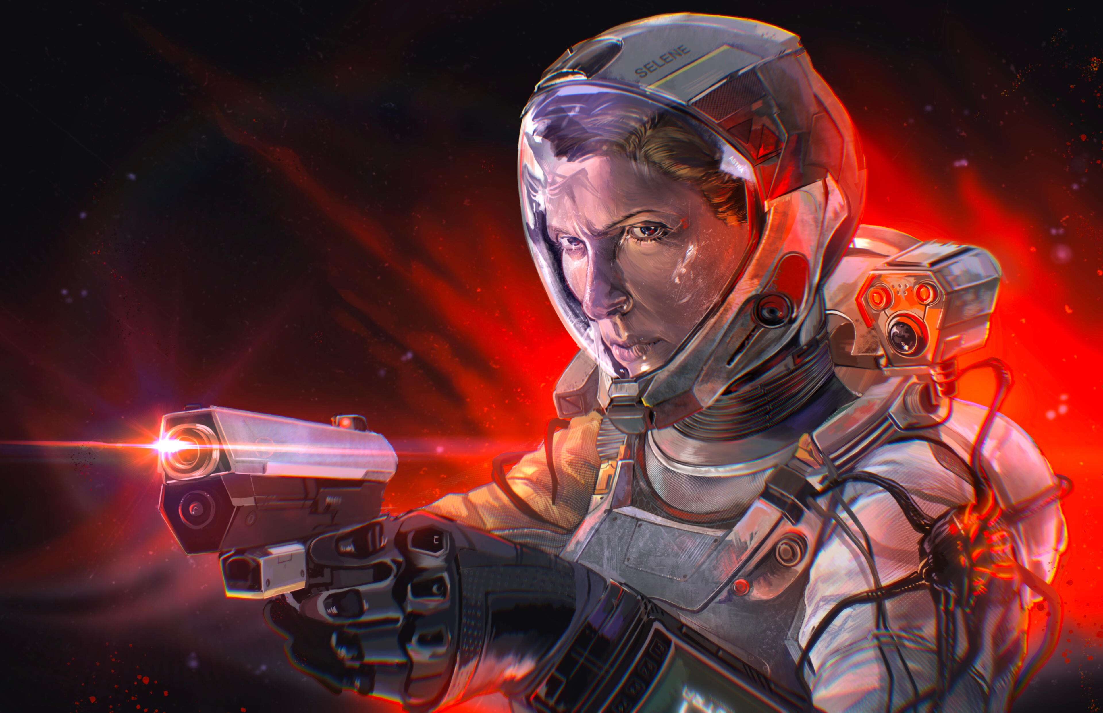 Selene - Returnal Fanart, 2023