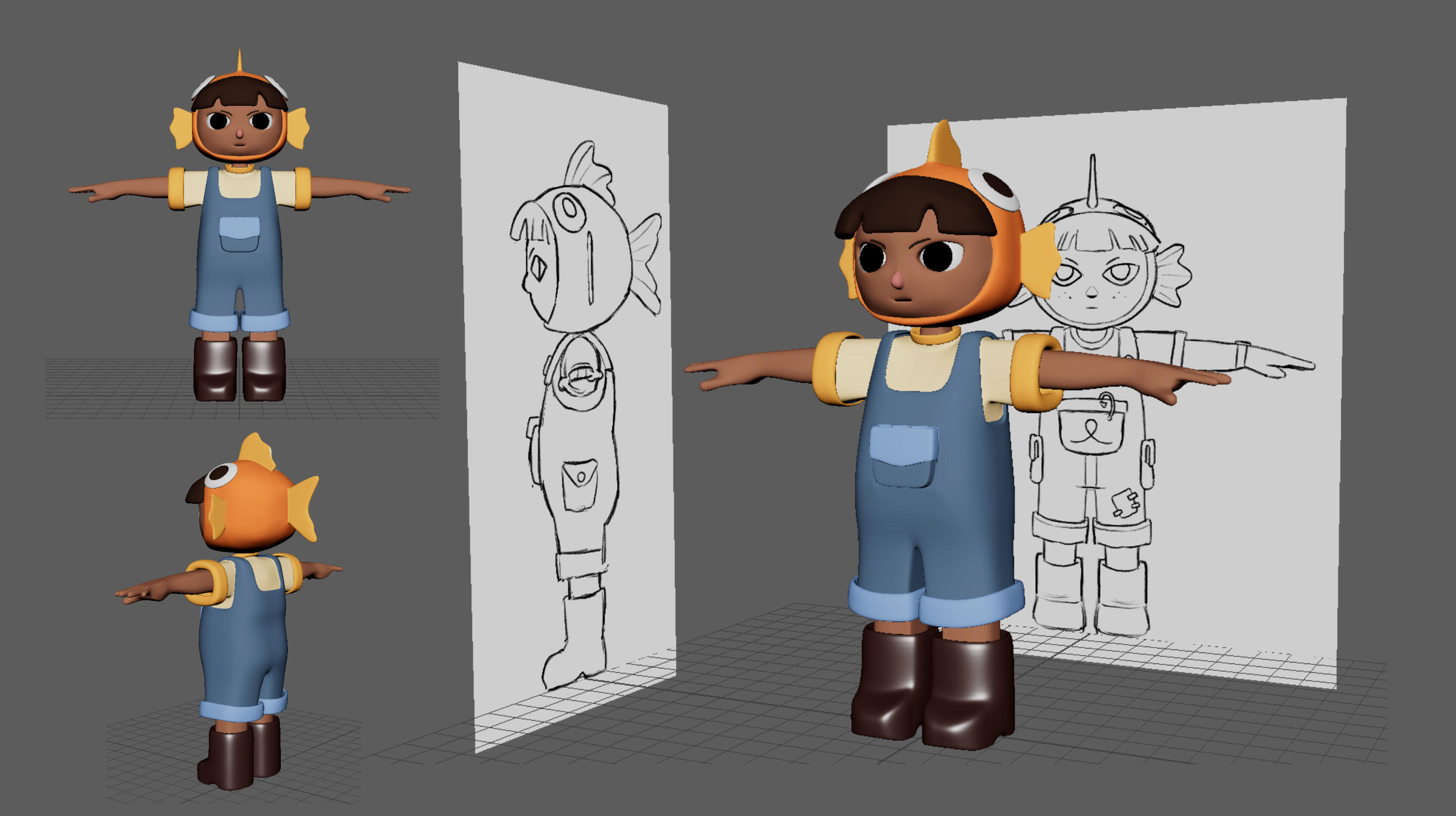 Finished 3D model