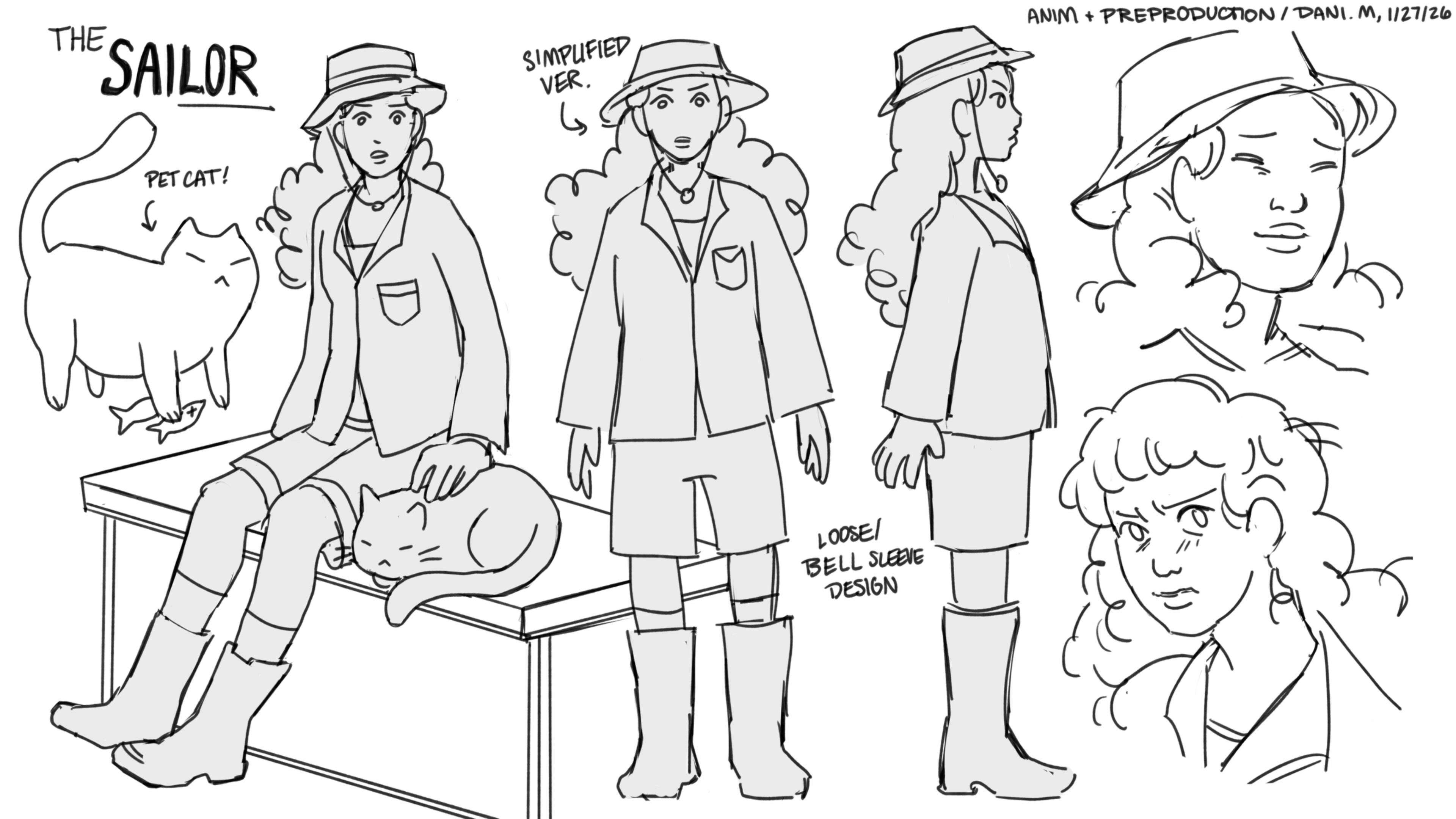 Sailor concept spread