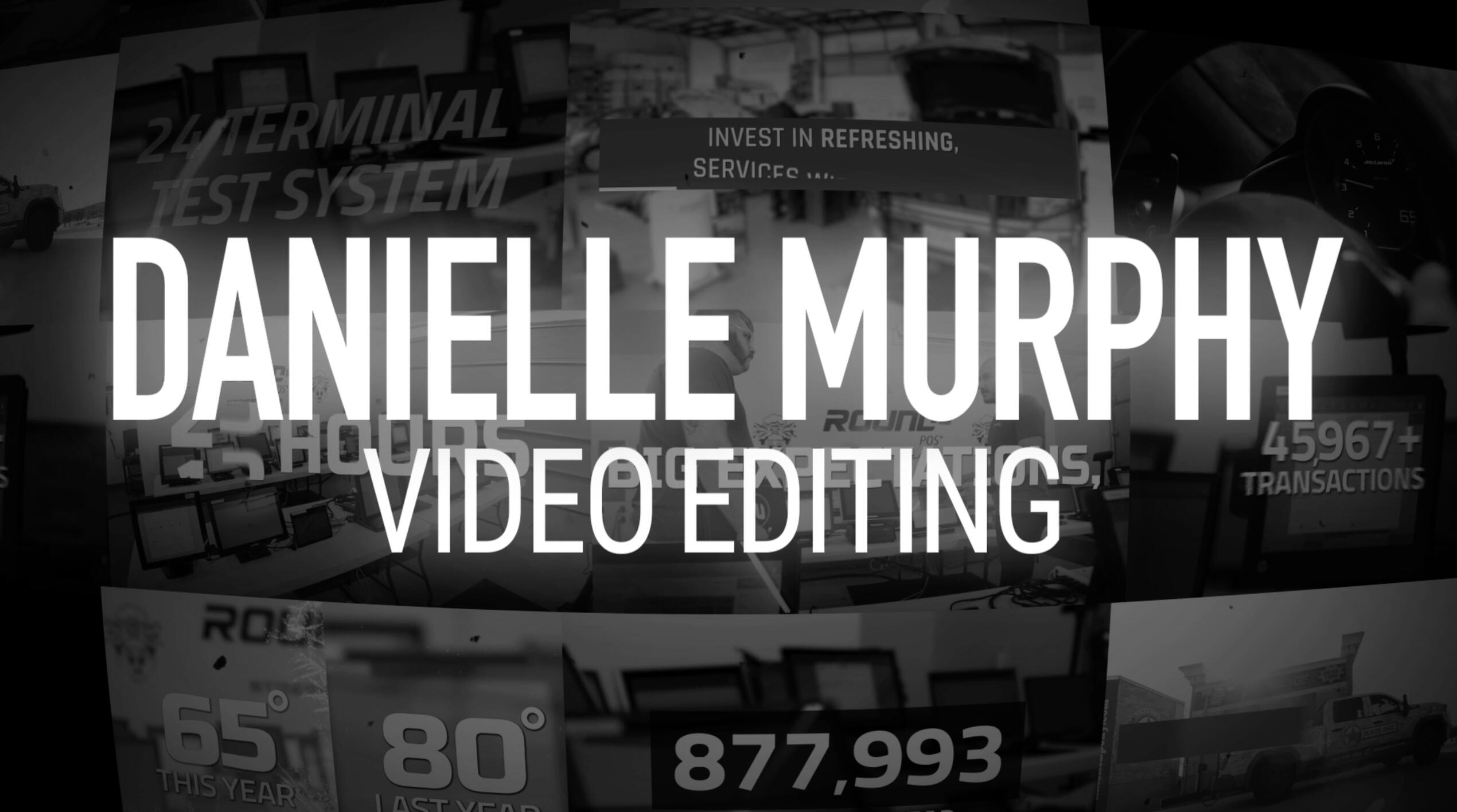 Contracted Video editing